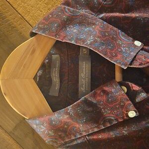 Daniel Cremieux Paisley Shirt - Large Tall